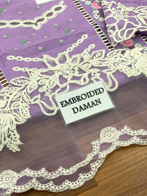 Crimson | Lavender - Lawn Collection Replica