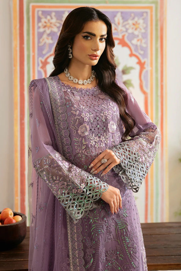 Ramsha | Lavender - Chiffon Collection Replica