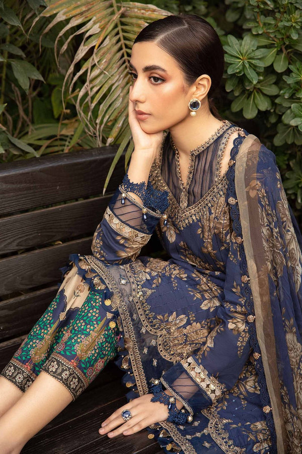 Maria B | Cobalt Blue - Printed Lawn Collection