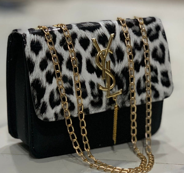 YSL Luxury Cheetah Crossbody
