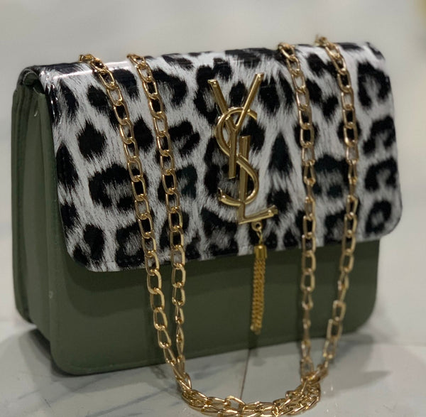 YSL Luxury Cheetah Crossbody