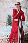 Sadia Asad | Red - Lawn & Cotton Collection Replica