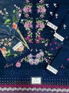 Asifa & Nabeel | Navy Blue - Lawn Collection Replica