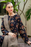Baroque | Navy Blue - Digital Printed Lawn Collection Replica
