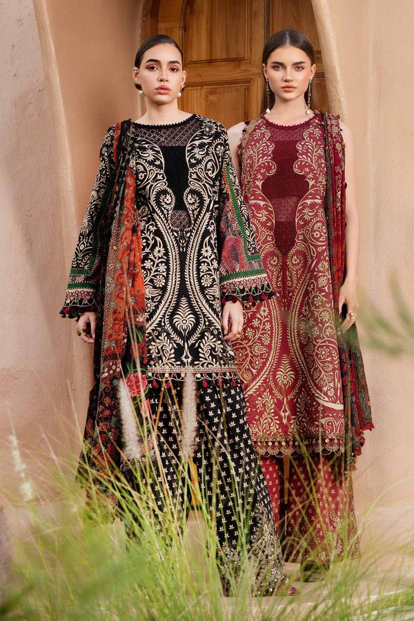 Maria B | Black - Printed Lawn Collection Replica