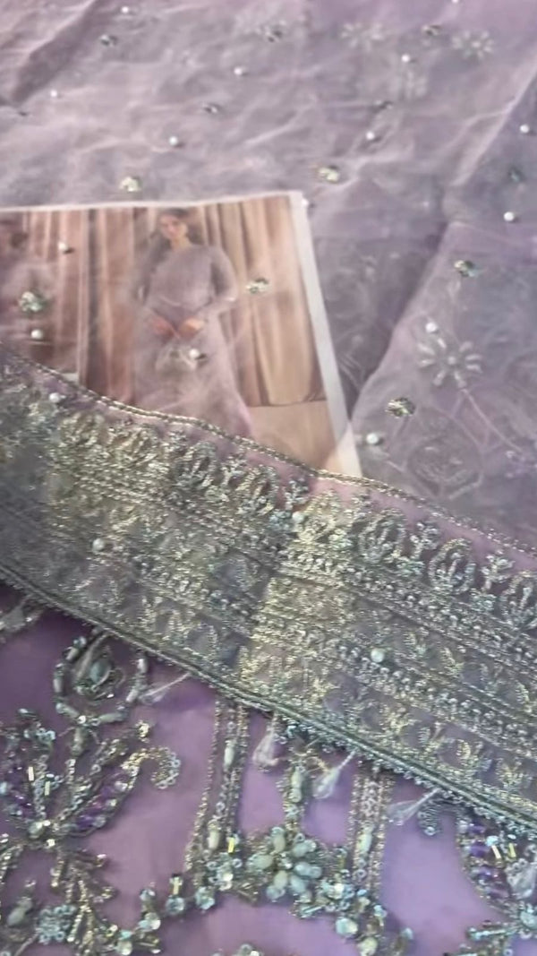 Kanwal Malik – Eliza Premium Organza 3-Piece Set