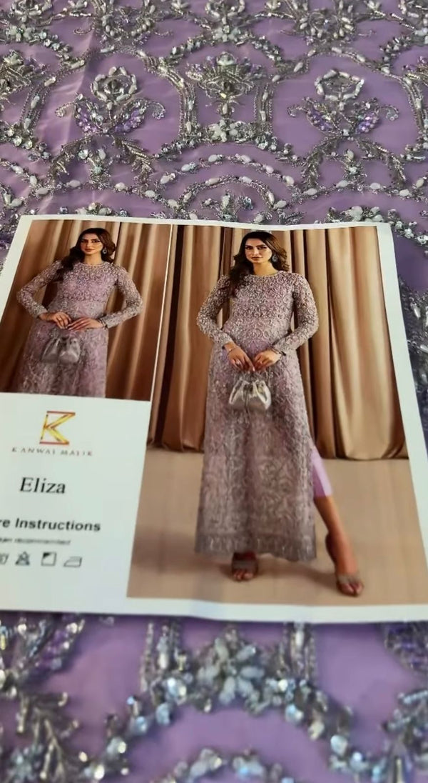 Kanwal Malik – Eliza Premium Organza 3-Piece Set