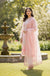 ROSE OMBRE ORGANZA - 3PC