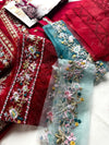 QALAMQAR LAWN FK-15 HANNAH (Maroon Edition)