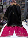 ETHNC BLACK & RED 2PC