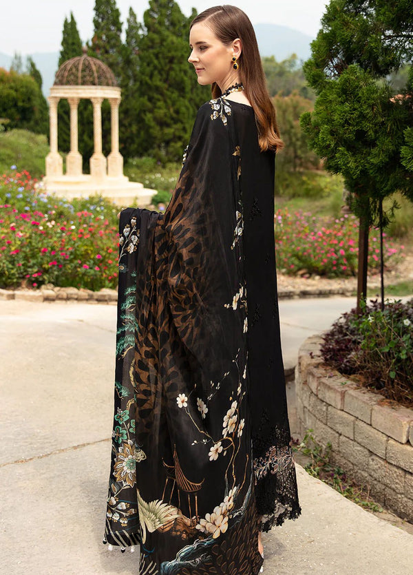Ramsha |Black - Lawn Collection Replica
