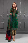 Maria B Green Chiffon Formal Collection Replica