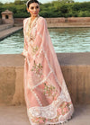 Crimson Pink Luxury Lawn Collection Replica
