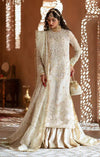Zevk Raw Silk Ruhani Off White 3Pc