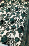Hussain Rehar Velvet Cutwork – Emerald Edition (05)