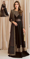 Jazmin Black Chiffon Formal Collection Replica