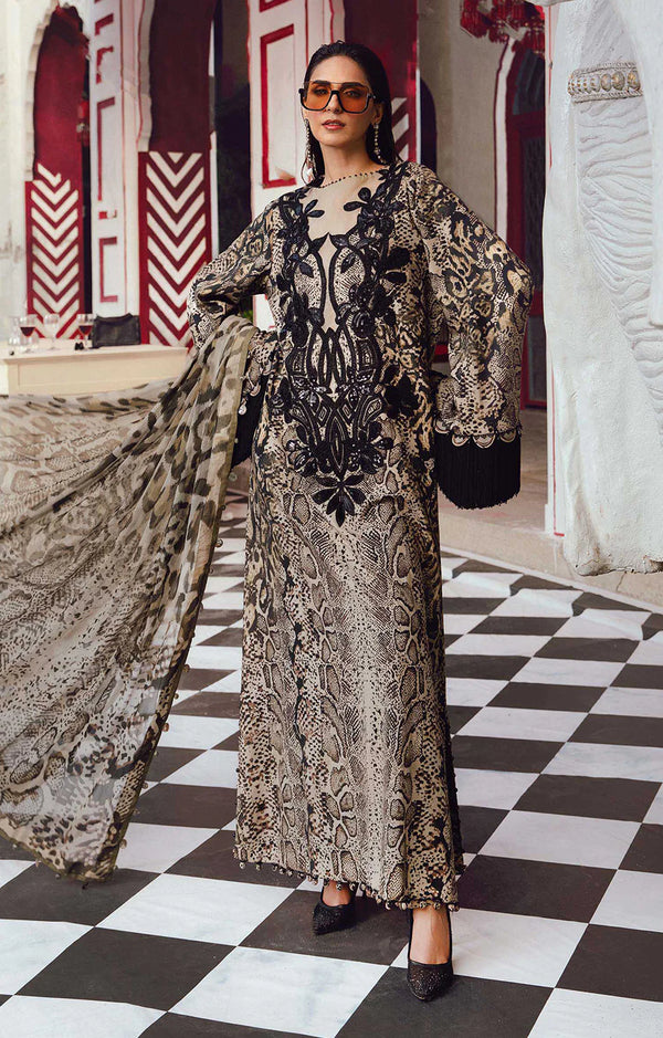 Maria.B Silk Print MPT-2702-B 3Pc