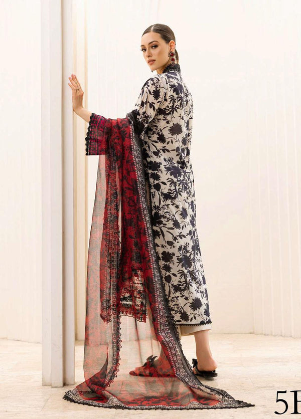 Zainab Chottani | Black & White- Embroidered Lawn Collection Replica