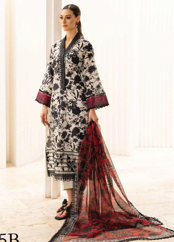 Zainab Chottani | Black & White- Embroidered Lawn Collection Replica