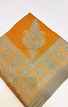 Mustard Wool Shawl – Kashmiri Edition