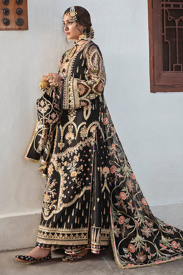 Zarlish | Black - Organza Collection Replica