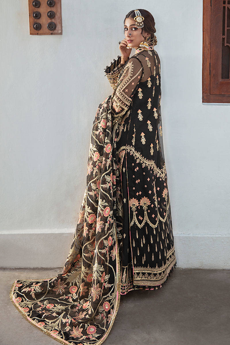 Zarlish | Black - Organza Collection Replica