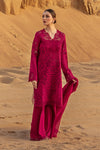 Rang Rasiya Rameen | Red Luxury Lawn Replica