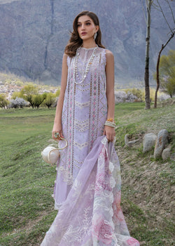 Crimson | Lavender - Lawn Collection Replica