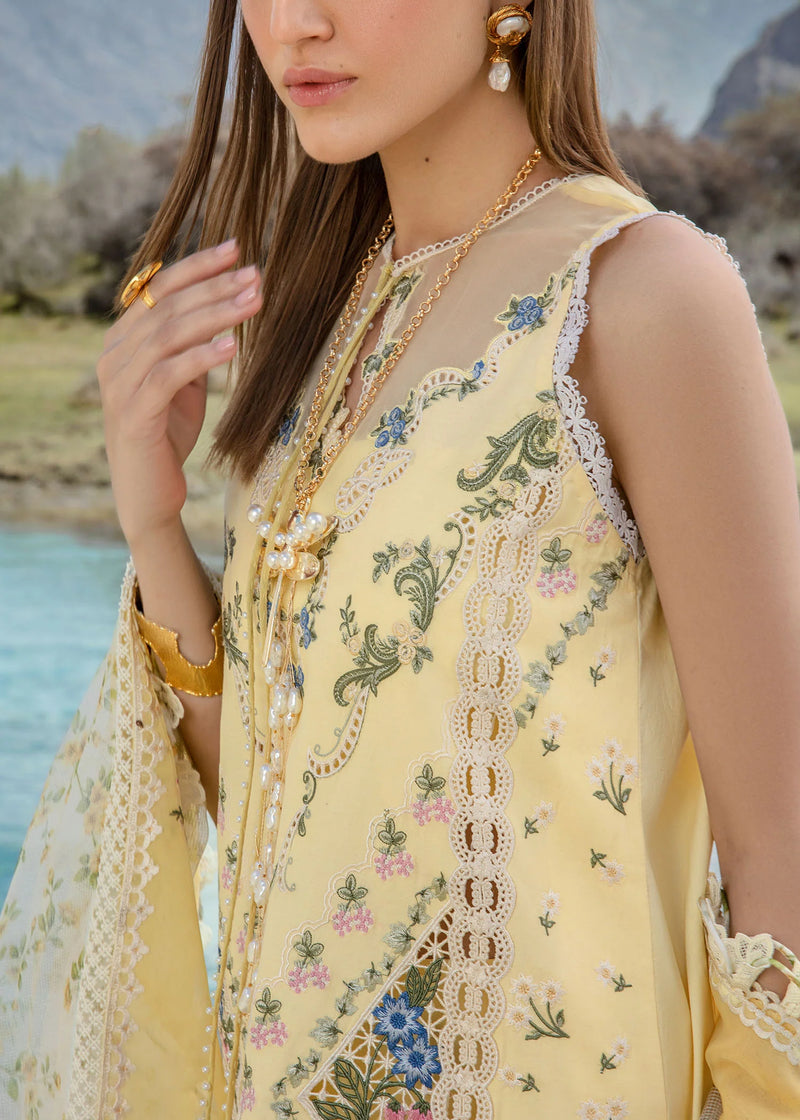 Crimson | Sunflower Yellow - Lawn & Cotton Collection Replica