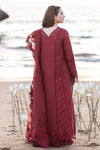 Qalamkar | Maroon - Luxury Lawn Collection Replica