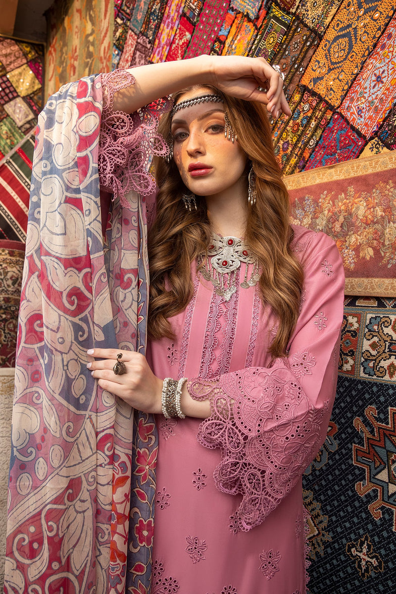 Adan's Libas | Tea Pink -  Lawn Collection Replica
