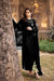 Azure Black Chiffon Collection Replica