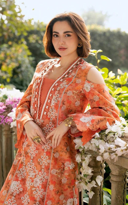 Asifa Nabeel Floral | Printed Lawn Collection Replica