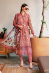 Maria B MPrint | Peach - Lawn Collection Replica