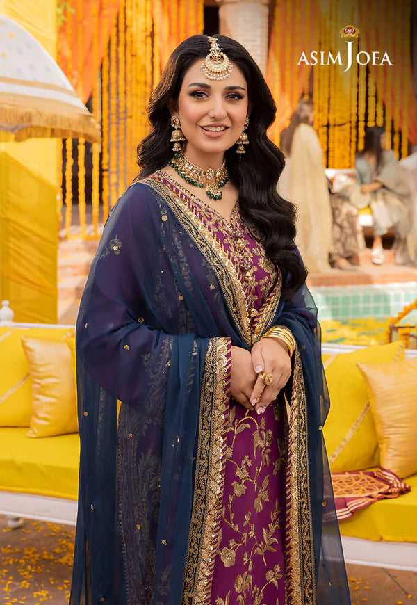 Asim Jofa Chiffon Collection Replica