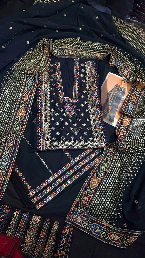 Jazmin Lawn D-5 Black