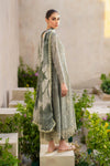 Iznik Green Digital Printed Lawn Collection Replica
