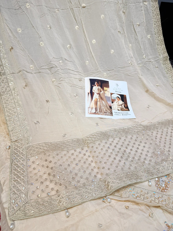 FAIZA SAQLAIN TASSEL SILK DEVINA