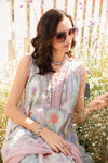 Elegant Pink Floral 3 Piece Lawn Suit || Maria B Inspired with Embroidered Accents