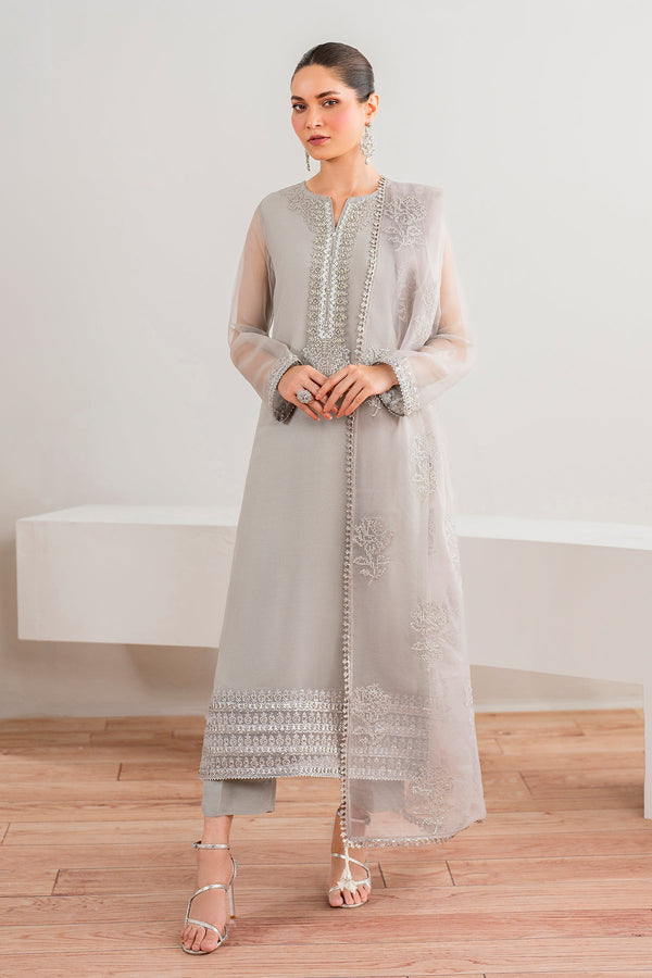 Baroque | Grey - Organza Collection Replica