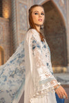 Maria B | White Floral - Cotton Collection Replica