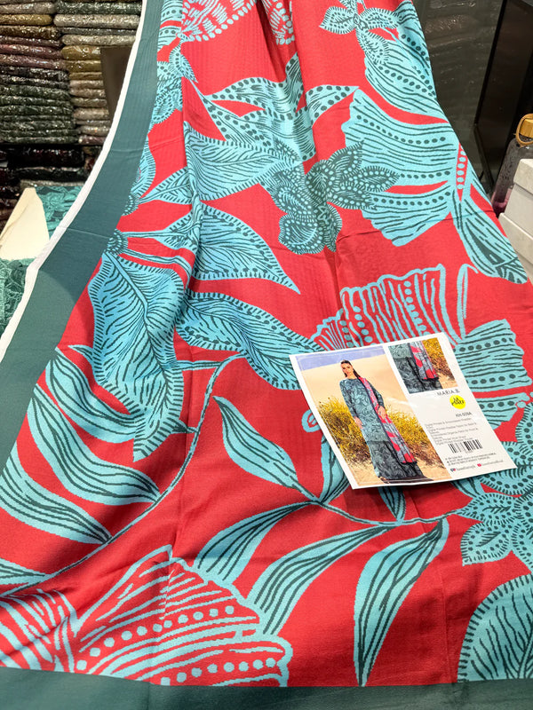 Khaddar Print C Green 3Pc