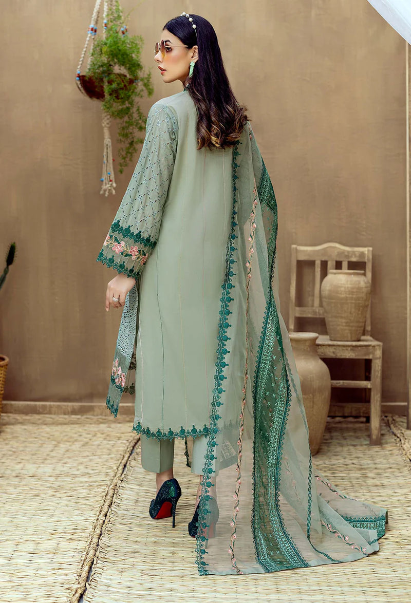 Adan Libas | Greyish Green - Cotton Collection Replica