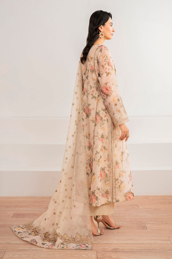 Baroque | Beige - Lawn Collection 2025 Replica