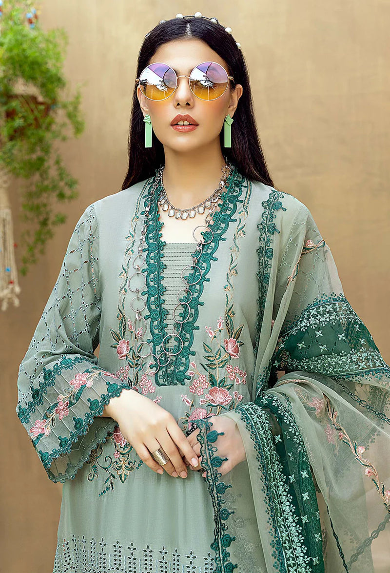 Adan Libas | Greyish Green - Cotton Collection Replica