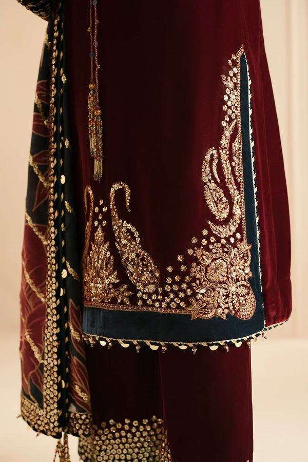 JAZMIN Velvet Maroon
