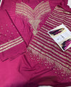 Jazmin Raw Silk Magenta 3Pc