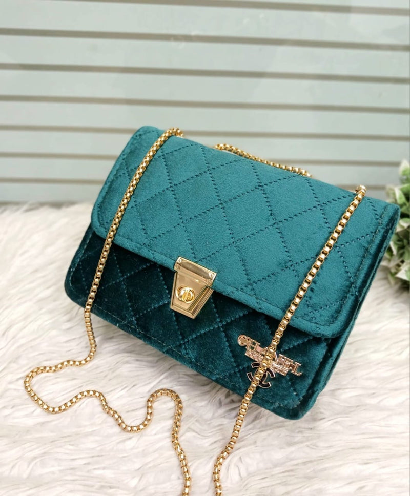 Chanel Velvet Luxury Crossbody Handbag