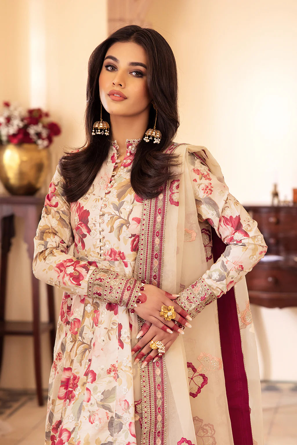 Iznik Skin Printed Lawn Formal Collection Replica