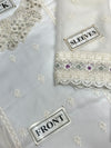 Azure White Chiffon Collection Replica